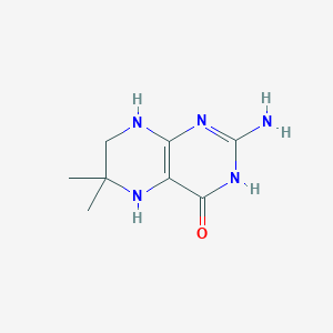B1497782 6,6-Dimethyltetrahydropterin CAS No. 84812-30-6