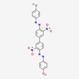 molecular formula C24H16N6O6 B1497784 Phenazo CAS No. 3687-26-1