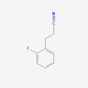 molecular formula C9H8FN B1497814 3-(2-Fluorophenyl)propanenitrile CAS No. 877149-83-2