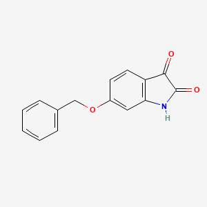 molecular formula C15H11NO3 B1497816 6-(Benzyloxy)indoline-2,3-dione CAS No. 1175965-80-6