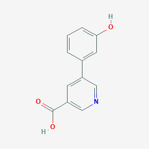 molecular formula C12H9NO3 B1497824 5-(3-Hydroxyphenyl)nicotinic acid CAS No. 1181452-05-0