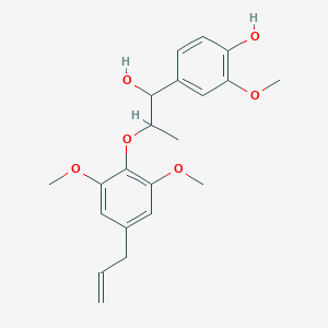 molecular formula C21H26O6 B149784 (Rac)-Myrislignan CAS No. 41535-95-9