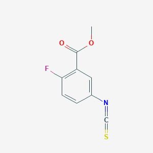 molecular formula C9H6FNO2S B1497846 3-Methoxycarbonyl-4-fluorophenylisothiocyanate CAS No. 1027513-51-4