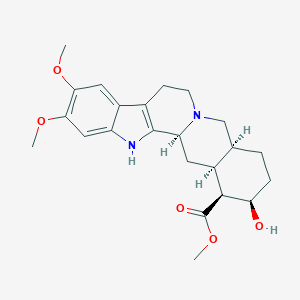 molecular formula C23H30N2O5 B149792 10,11-Dimethoxy-17-epi-alpha-yohimbine CAS No. 84667-06-1