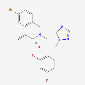 molecular formula C21H21BrF2N4O B1497923 CYP51-IN-9 CAS No. 1155361-07-1