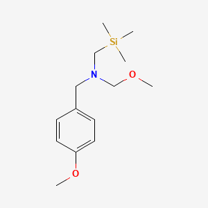 molecular formula C14H25NO2Si B1497929 N-(4-Methoxy-benzyl)-N-methoxymethyl-N-trimethylsilylmethylamine CAS No. 433289-59-9