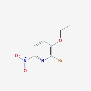 molecular formula C7H7BrN2O3 B149793 2-Bromo-3-ethoxy-6-nitropyridine CAS No. 137347-01-4