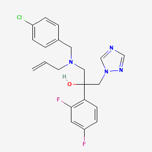 molecular formula C21H21ClF2N4O B1497935 CYP51-IN-7 CAS No. 1155361-05-9