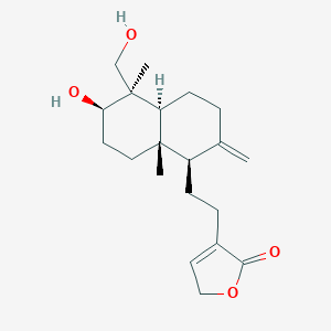 molecular formula C20H30O4 B149799 14-Deoxyandrographolide CAS No. 4176-97-0