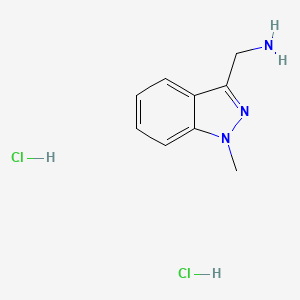 B1498010 (1-Methyl-1H-indazol-3-yl)methylamine dihydrochloride CAS No. 1093860-45-7