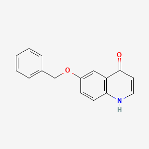 molecular formula C16H13NO2 B1498017 6-(Benzyloxy)quinolin-4-ol CAS No. 847577-89-3