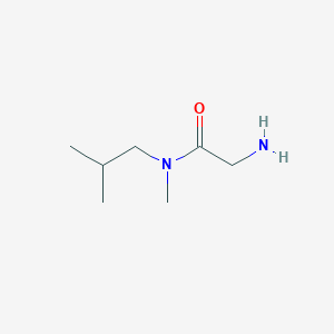 molecular formula C7H16N2O B1498059 N-Isobutyl-N-methylglycinamide 