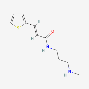 (E)-N-(3-Methylaminopropyl)-2-thiopheneacrylamide