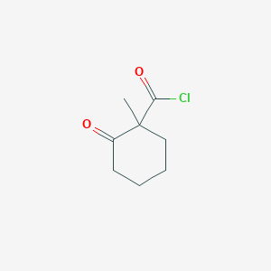 B149809 1-Methyl-2-oxocyclohexane-1-carbonyl chloride CAS No. 134519-26-9
