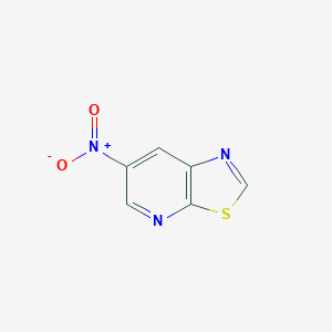 molecular formula C6H3N3O2S B1498155 6-Nitrothiazolo[5,4-b]pyridine 