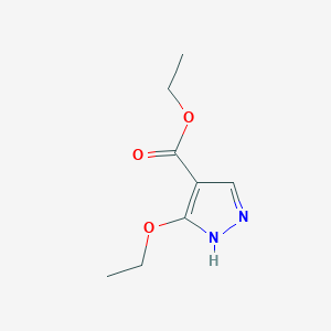 molecular formula C8H12N2O3 B1498182 ethyl 3-ethoxy-1H-pyrazole-4-carboxylate 