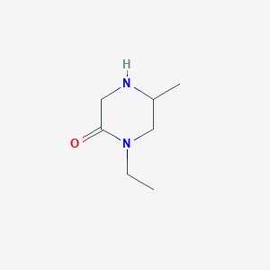 molecular formula C7H14N2O B1498184 1-Ethyl-5-methylpiperazin-2-one CAS No. 1000577-11-6