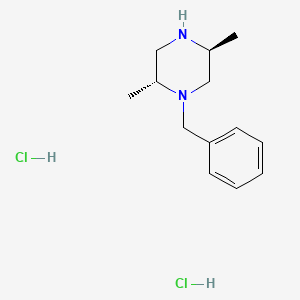(2R,5S)-1-benzyl-2,5-dimethylpiperazine dihydrochloride
