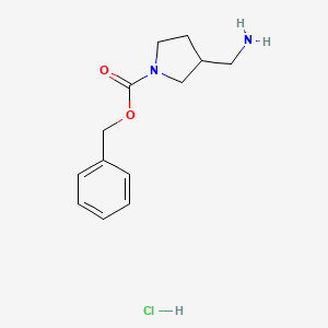 Benzyl 3-(aminomethyl)pyrrolidine-1-carboxylate hydrochloride