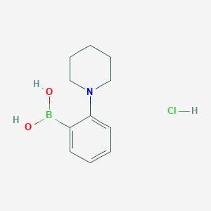 (2-(Piperidin-1-yl)phenyl)boronic acid hydrochloride