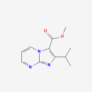Methyl 2-(propan-2-yl)imidazo[1,2-a]pyrimidine-3-carboxylate