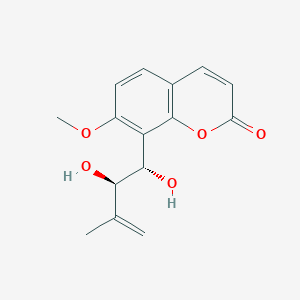 molecular formula C15H16O5 B014983 Murrangatin CAS No. 37126-91-3