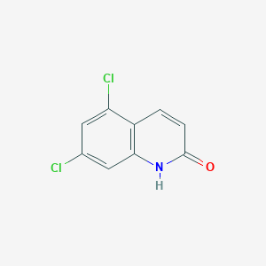 molecular formula C9H5Cl2NO B1498307 5,7-Dichloroquinolin-2(1H)-one CAS No. 835903-13-4