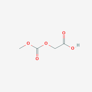 molecular formula C4H6O5 B1498315 Methoxycarbonyloxy-acetic acid CAS No. 42534-92-9