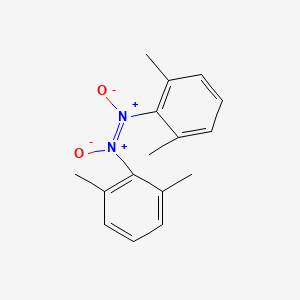 molecular formula C16H18N2O2 B1498399 Bis(2,6-dimethylphenyldiazene)-1,2-dioxide CAS No. 78301-05-0