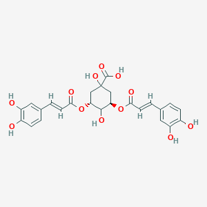 molecular formula C25H24O12 B149841 isochlorogenic acid A CAS No. 89919-62-0
