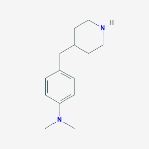 N,N-dimethyl-4-(piperidin-4-ylmethyl)aniline