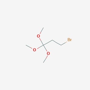 molecular formula C6H13BrO3 B1498493 3-Bromo-1,1,1-trimethoxypropane CAS No. 29328-49-2