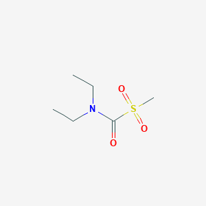 molecular formula C6H13NO3S B014985 S-Methyl-N,N-diethylthiocarbamate Sulfone CAS No. 155514-79-7