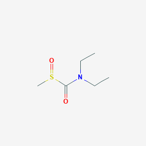 molecular formula C6H13NO2S B014986 N,N-diethyl-1-methylsulfinylformamide CAS No. 140703-15-7