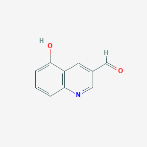 molecular formula C10H7NO2 B1498603 5-oxo-1H-quinoline-3-carbaldehyde 
