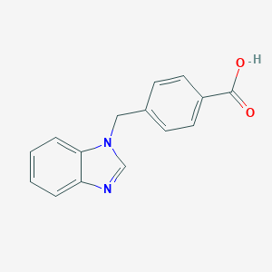 4-(1H-benzimidazol-1-ylmethyl)benzoic acid