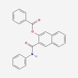 molecular formula C24H17NO3 B1498654 NAPHTHOL AS BENZOATE CAS No. 95490-30-5
