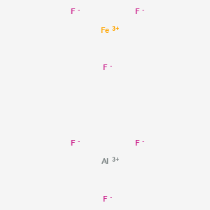 molecular formula AlF6Fe B1498658 Aluminum ferric fluoride CAS No. 95031-15-5