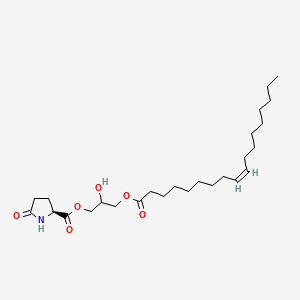 molecular formula C26H45NO6 B1498667 Glyceryl monopyroglutamate monooleate CAS No. 84608-82-2