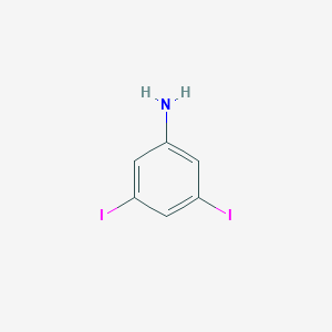 molecular formula C6H5I2N B149867 3,5-Diiodoaniline CAS No. 35122-96-4