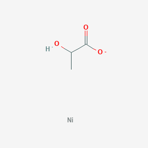 molecular formula C3H5NiO3- B1498674 Nickel lactate tetrahydrate CAS No. 59836-85-0