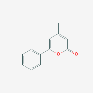 molecular formula C12H10O2 B149869 4-Methyl-6-phenyl-2H-pyranone CAS No. 4467-30-5