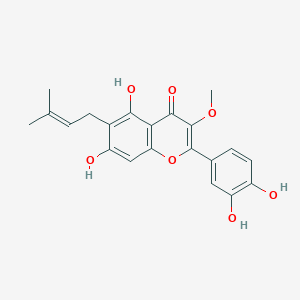 molecular formula C21H20O7 B1498692 6-Prenylquercetin-3-Me ether CAS No. 151649-34-2