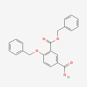 3-Benzyloxycarbonyl-4-benzyloxy-benzoic acid