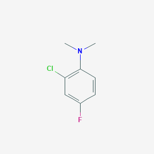 2-chloro-4-fluoro-N,N-dimethylaniline