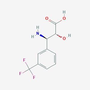 (2R,3R)-3-Amino-2-hydroxy-3-(3-(trifluoromethyl)phenyl)propanoic acid