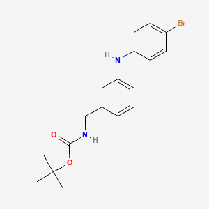 N-(4-Bromophenyl-N-(3-Boc-aminomethylphenyl)amine