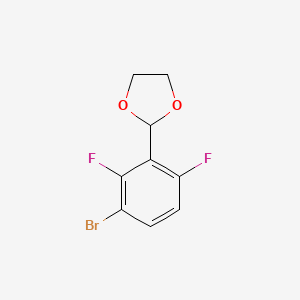 2-(3-Bromo-2,6-difluorophenyl)-1,3-dioxolane