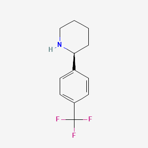 (S)-2-(4-(Trifluoromethyl)phenyl)piperidine