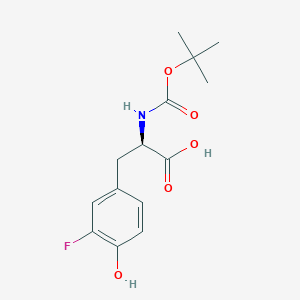 N-Boc-3-fluoro-D-tyrosine
